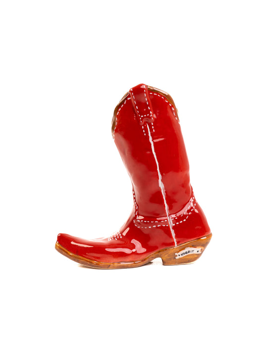 Red Texan Vase